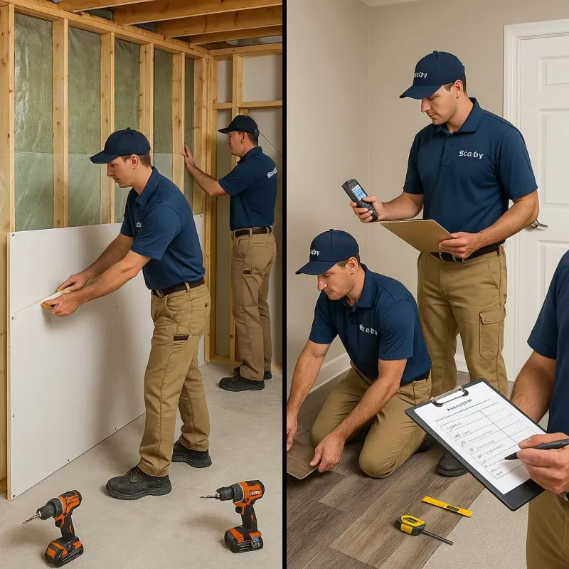 Repairs and Reconstruction process in Shady Side, MD