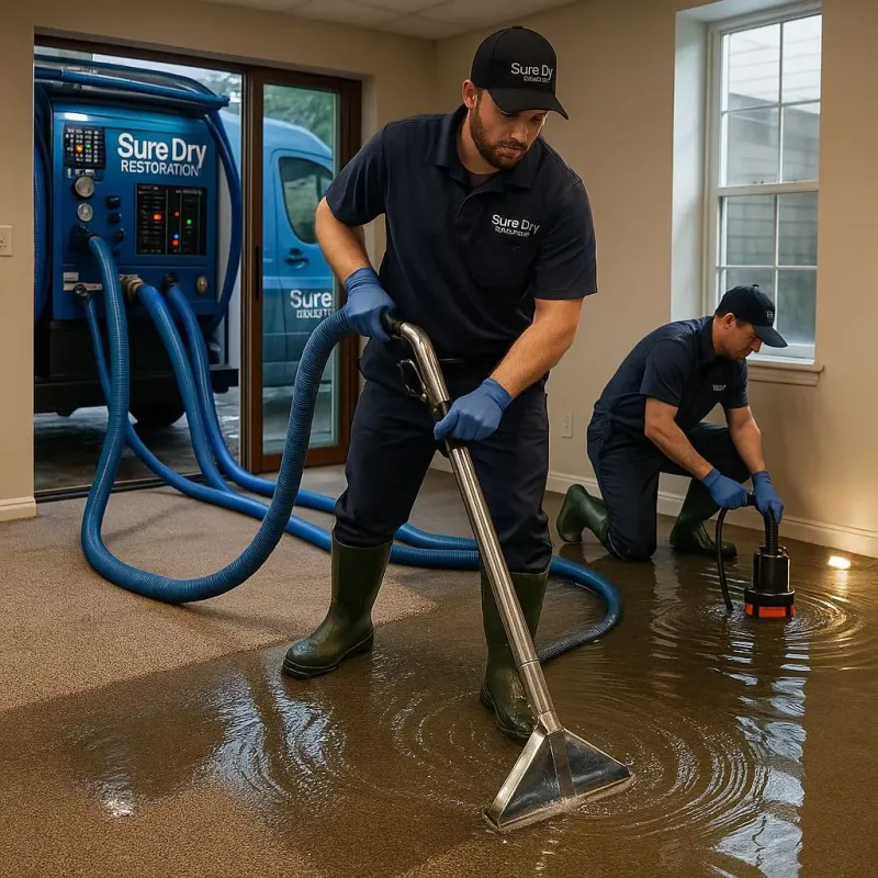 Water Extraction and Removal process in Shady Side, MD